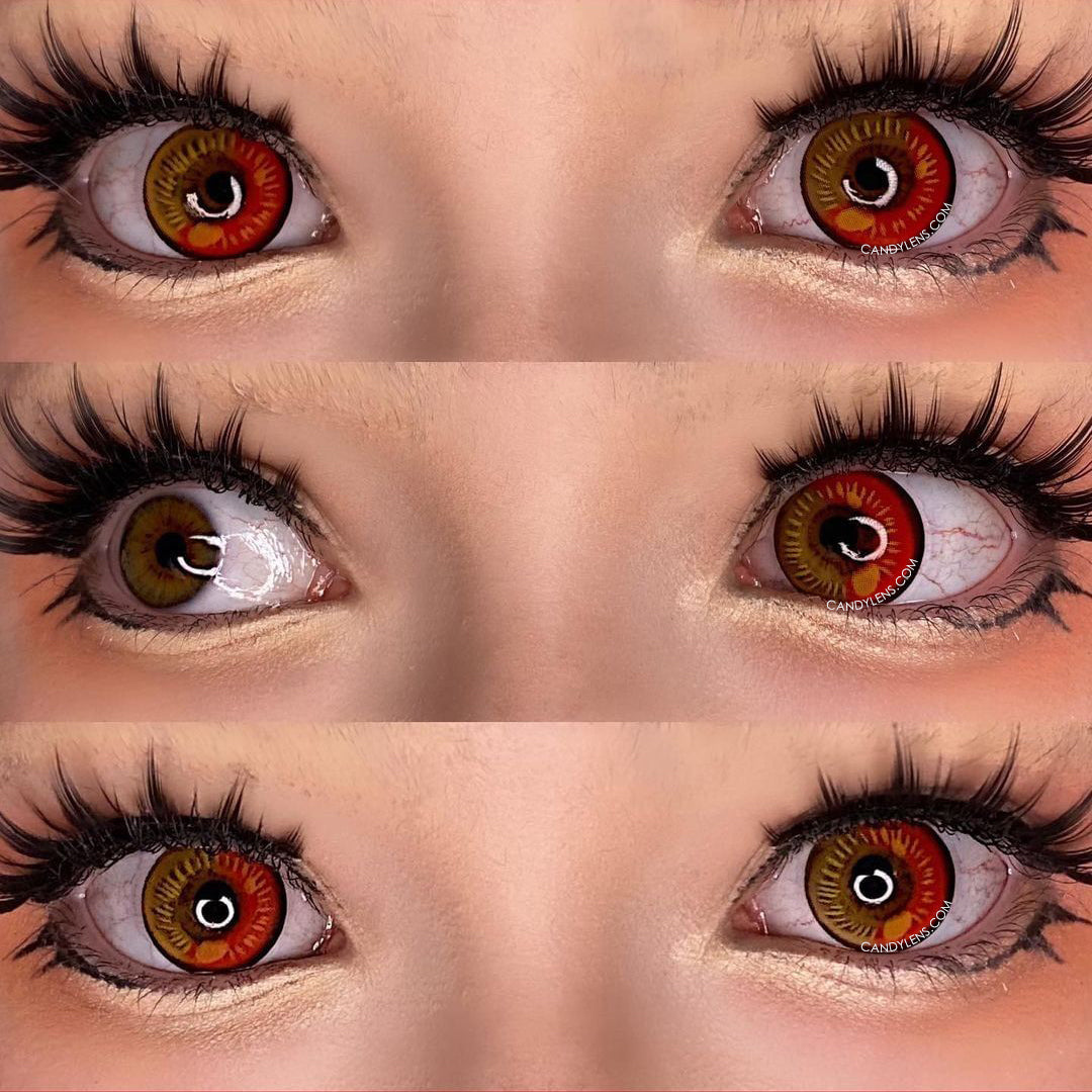 Green ◉ Crazy Anime Contact Lens | Gwyshop | Shopee Philippines