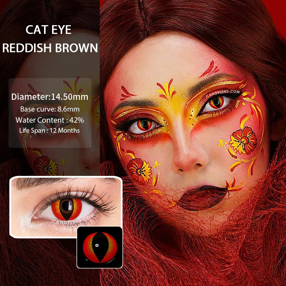 Halloween LizardEyeGreen Colored Contact Lenses  Contact lenses colored,  Colored contacts, Green colored contacts