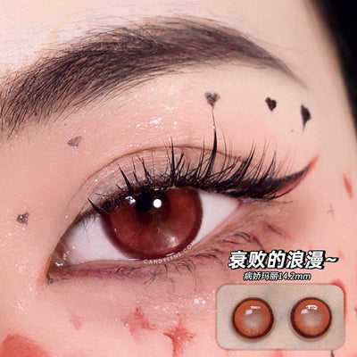 Sick Mary Vampire Red Cosplay Contacts, Candylens