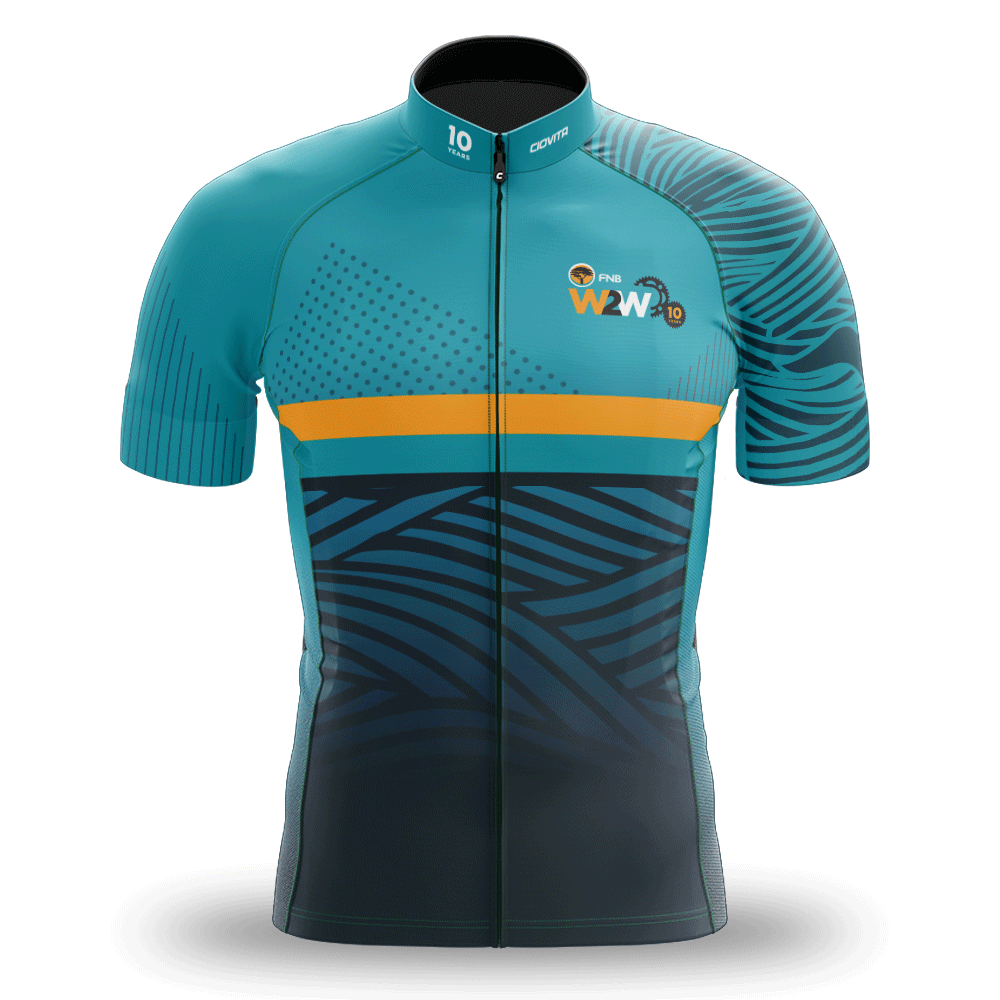2018 '10 Year' Rider Cycling Jersey – FNB Wines2Whales - Merchandise Store