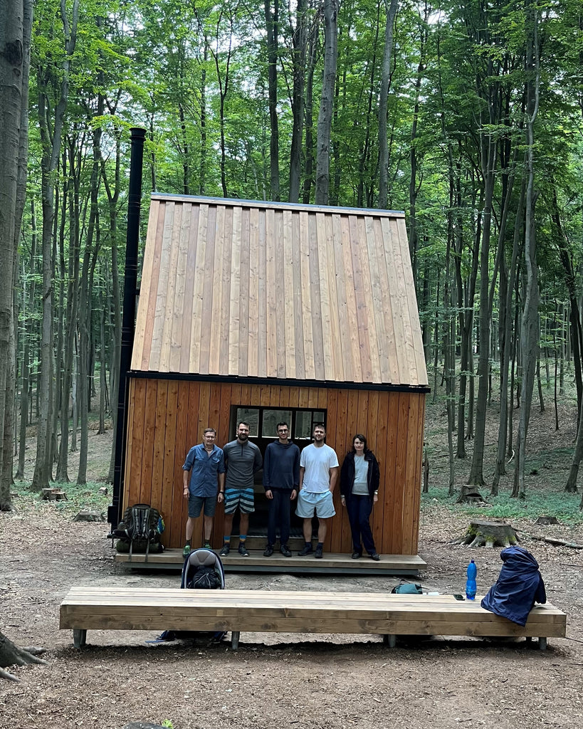 Journal - teambuilding, Jozef Mak's shelter