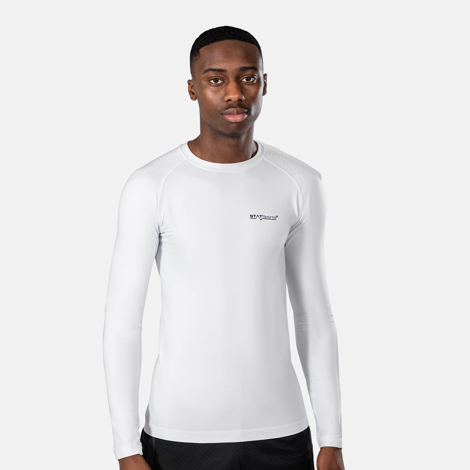 STATSports Performance Long Sleeve White Baselayer - STATSports EU product image