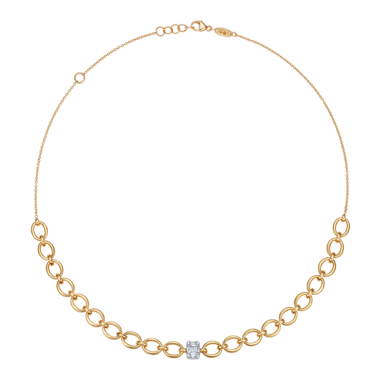 Catena Diamond Illusion Charm Necklace – Nadine Aysoy