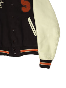 stussy varsity jacket-