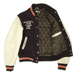 Stussy 2003 Varsity Jacket Size Small – I Miss You MAN