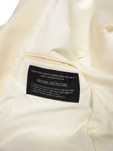 Load image into Gallery viewer, Maison Margiela Cream Wool Tux Blazer Size 48
