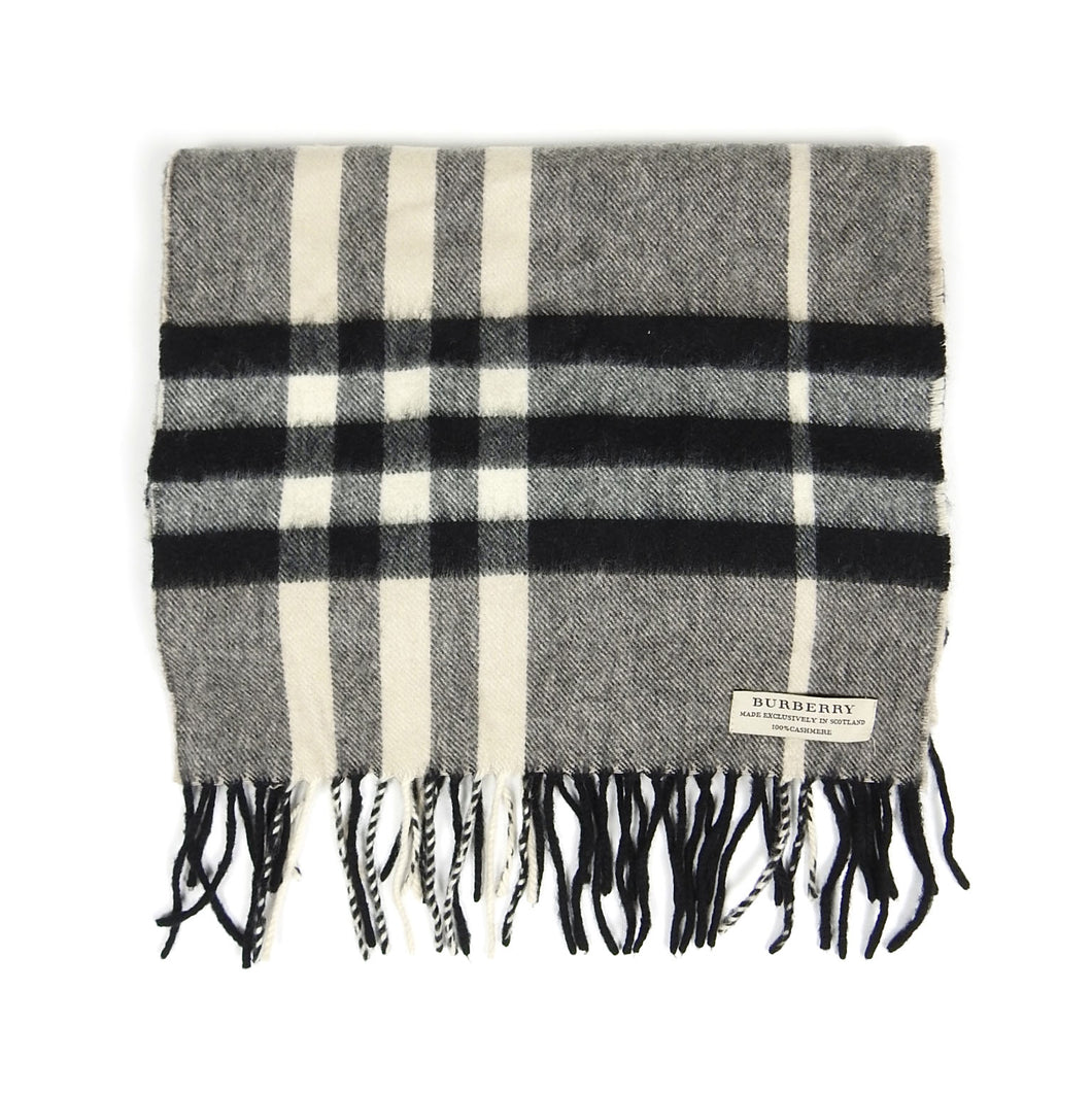 Burberry Cashmere Nova Check Scarf – I Miss You MAN