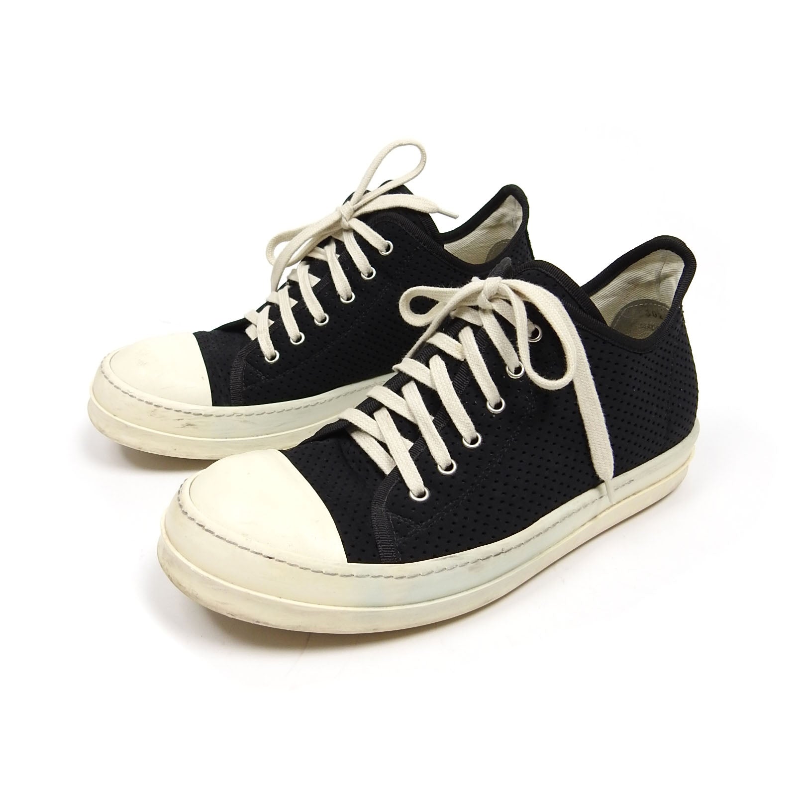 rick owens drkshdw slash スニーカー 黒 メンズ 42-