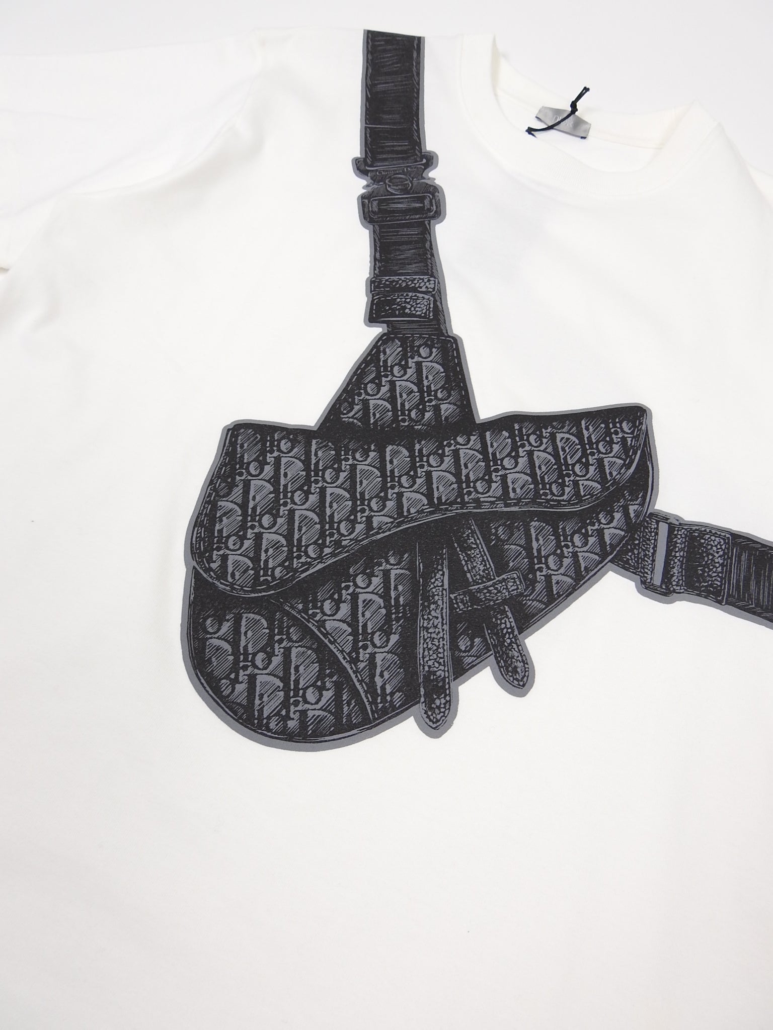 Dior saddle bag tee shirt Mens Fashion Tops  Sets Tshirts  Polo  Shirts on Carousell