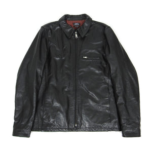 配送日指定可 2003FW A.P.C. archive leather jacket - lacc.gov.lr