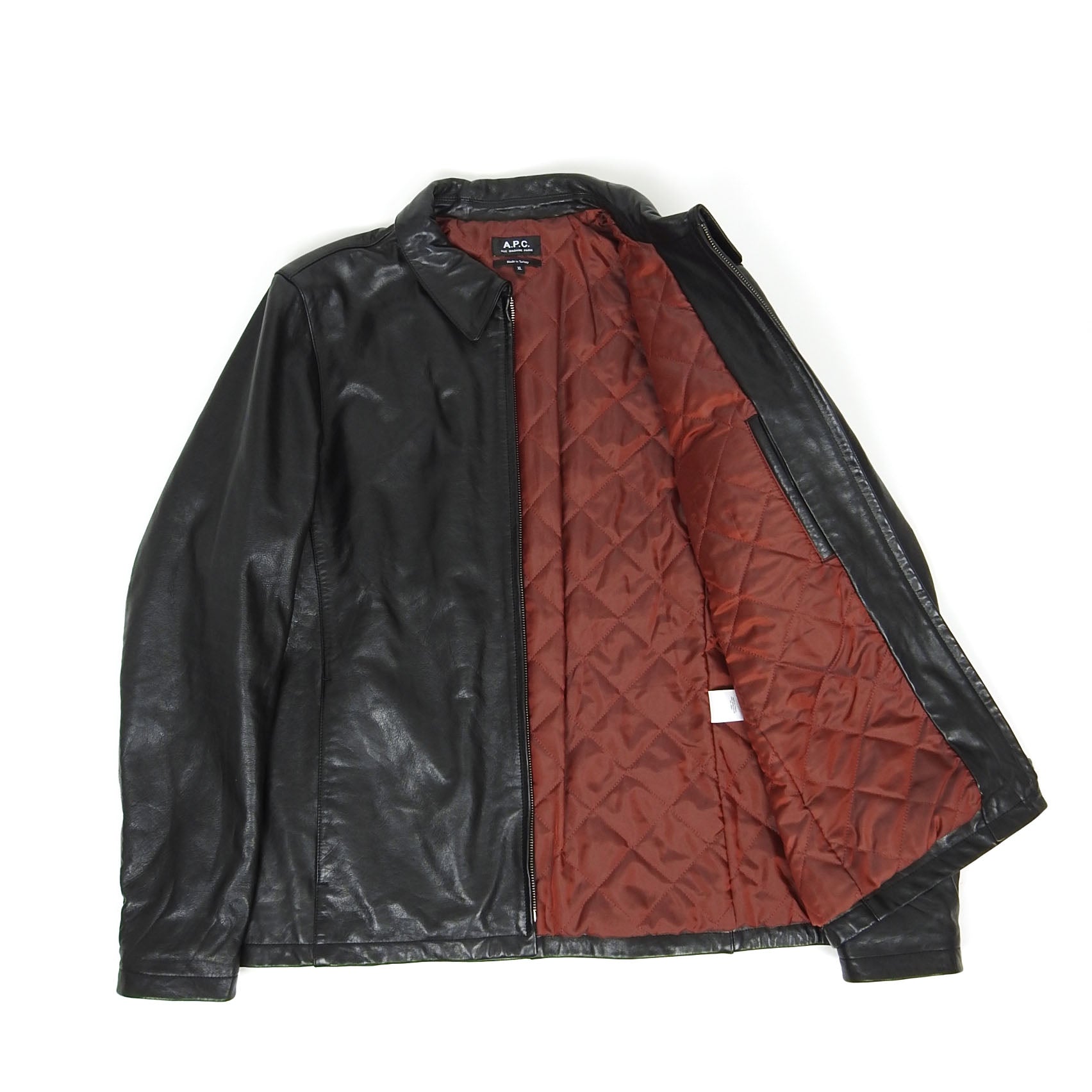 メーカー再生品 1999FW A.P.C. archive leather jacket tbg.qa