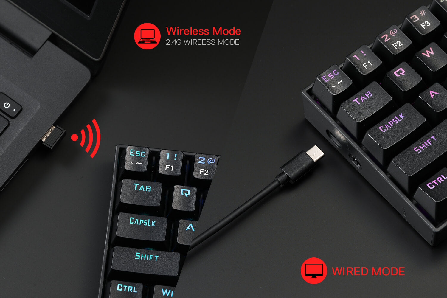 Redragon Wireless Mechanical Gaming Keyboard