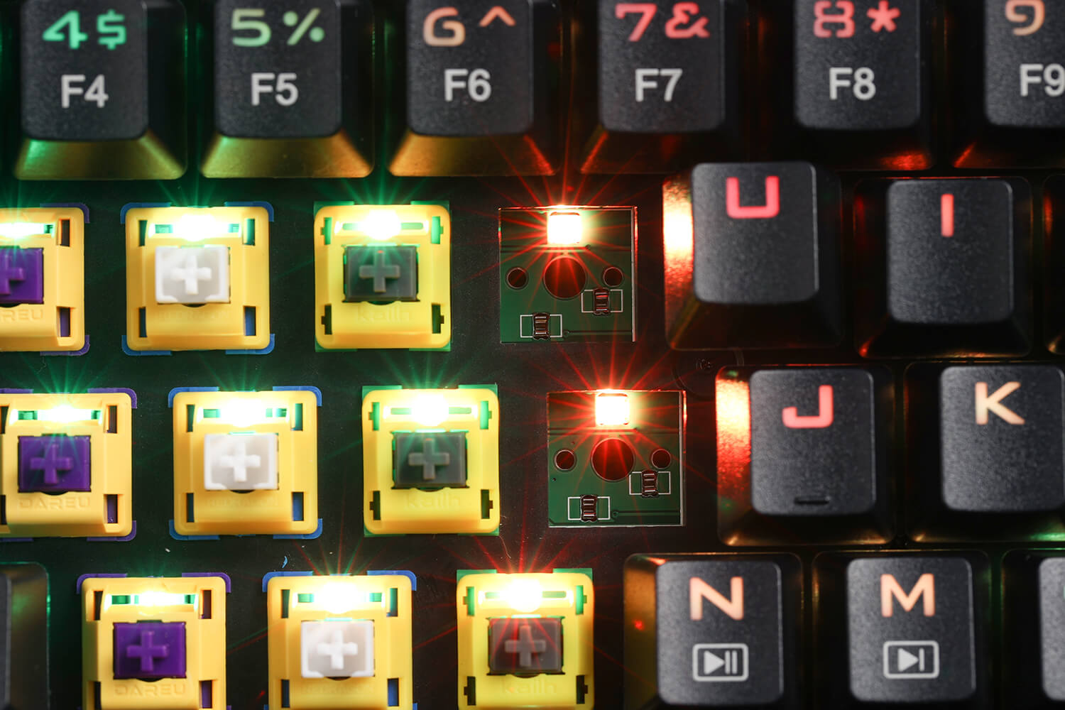 Redragon 65% layout K631 in wired mode