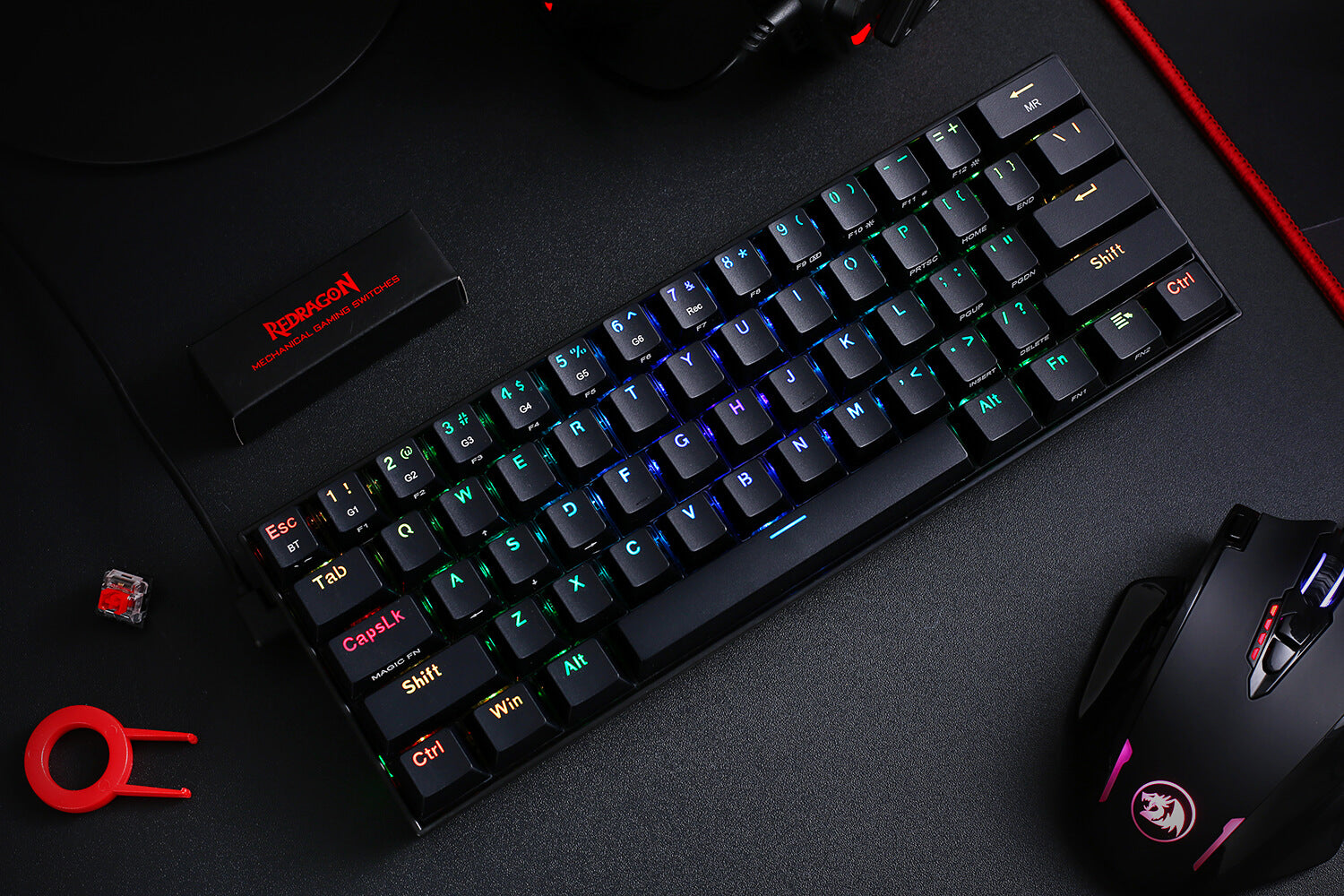 Redragon K530 Draconic 60% Small Wireless Mechanical Gaming Keyboard – Redragonshop