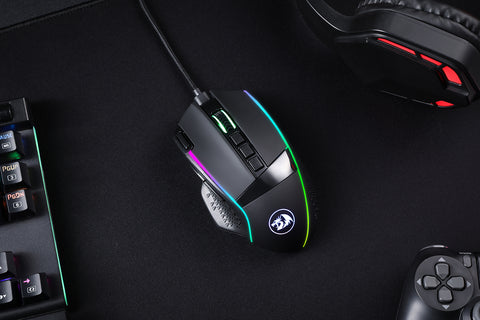 Redragon M991 Wireless Gaming Mouse, 19000 DPI Wired/Wireless Gamer Mouse w/Rapid Fire Key