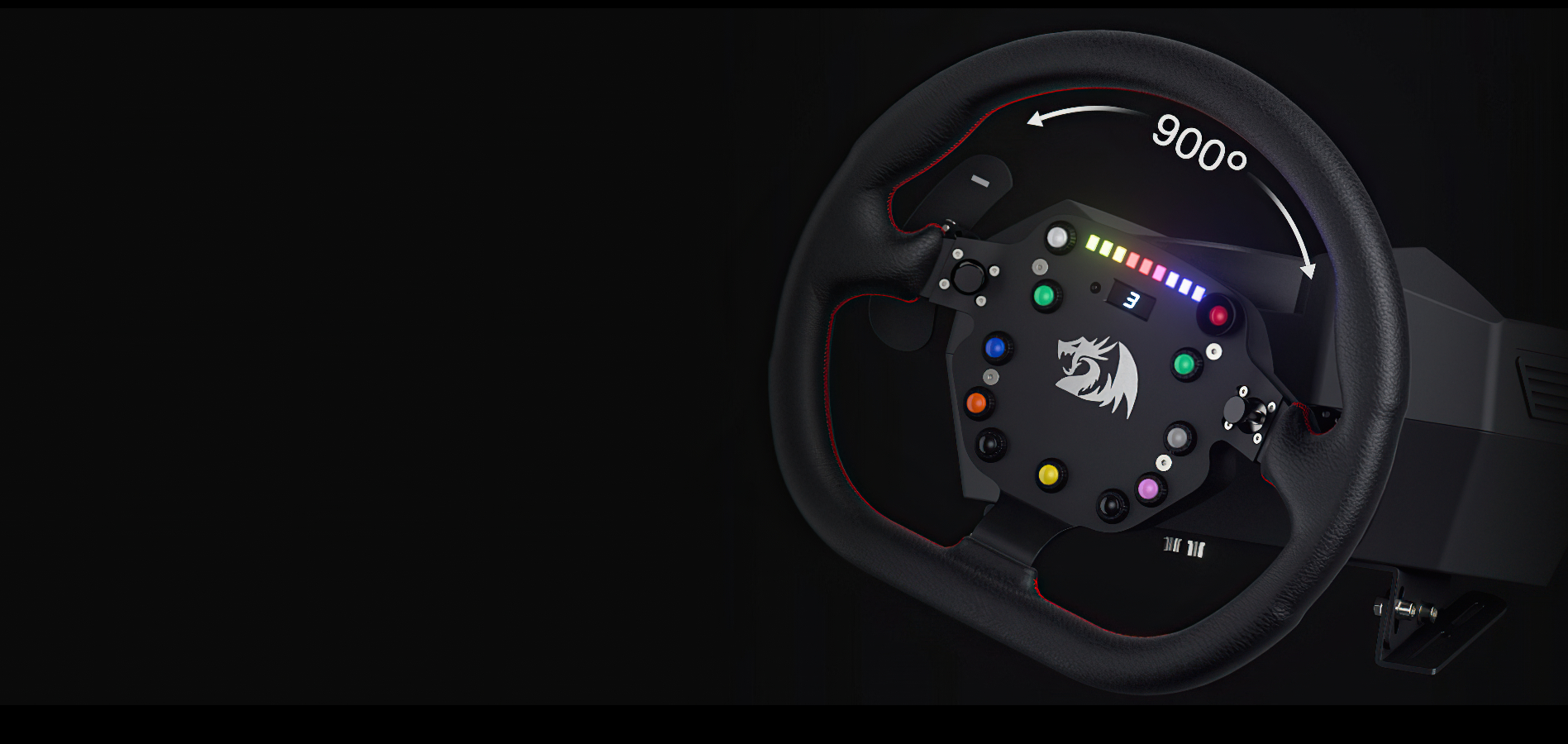 Redragon GT32 Racing Wheel and Pedals! : r/RedragonGaming