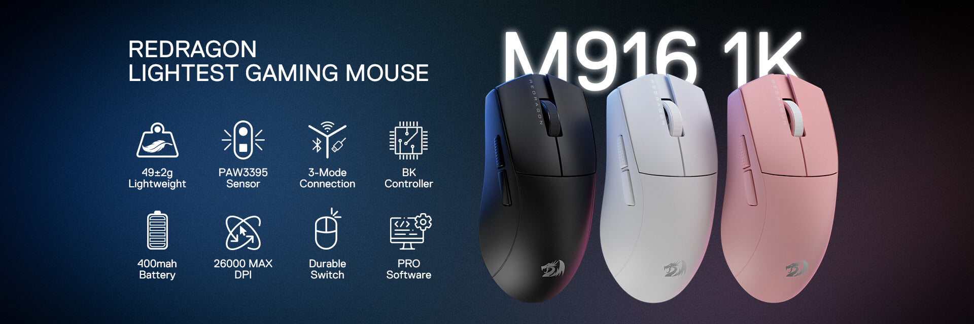 Redragon_K1ING_M916_PRO_1K_Hz_3-Mode_Wireless_Gaming_Mouse_2