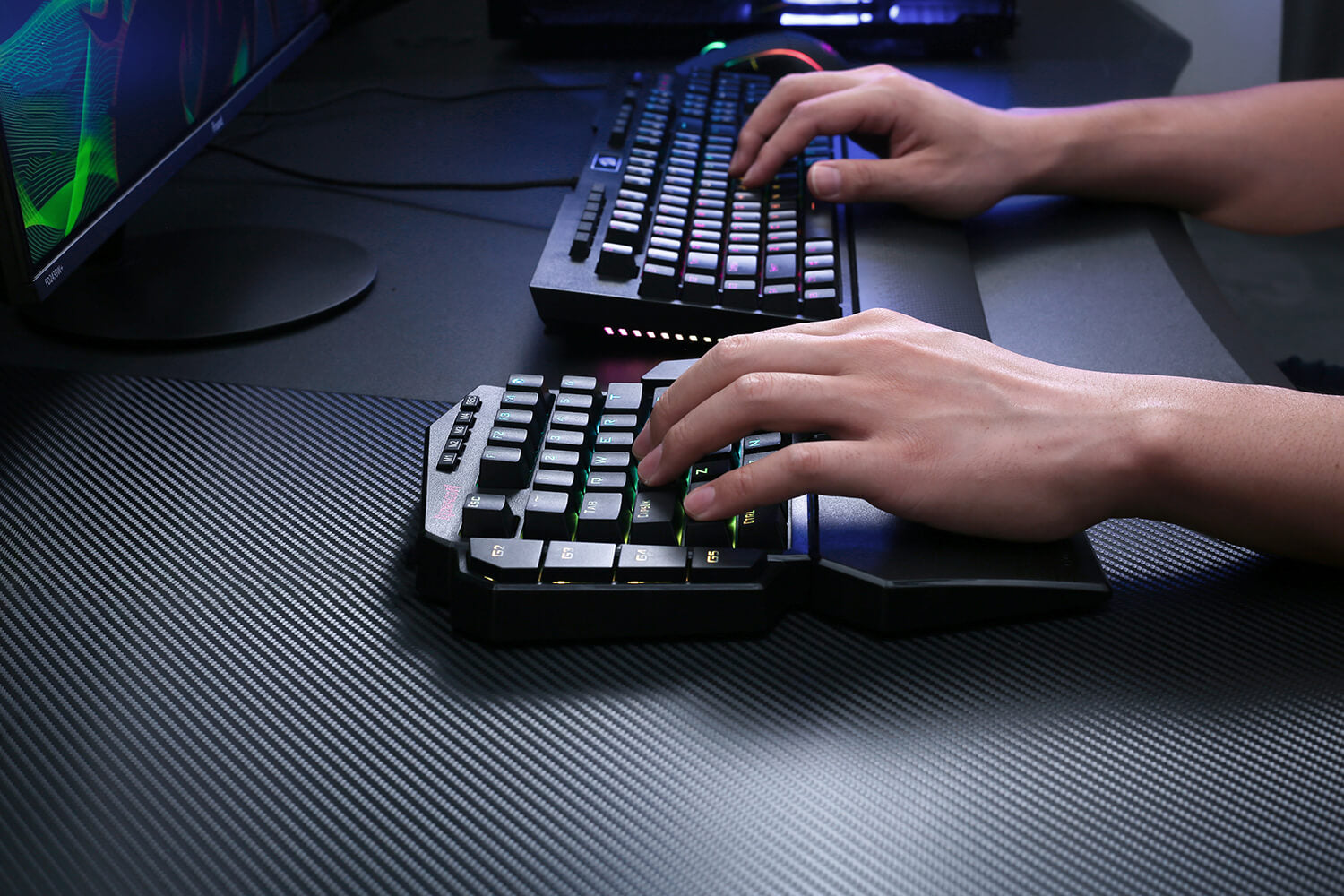 Wireless One Handed Keyboard