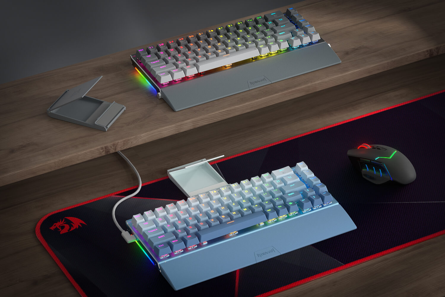 Redragon K641 PRO 65% Aluminum RGB Mechanical Keyboard