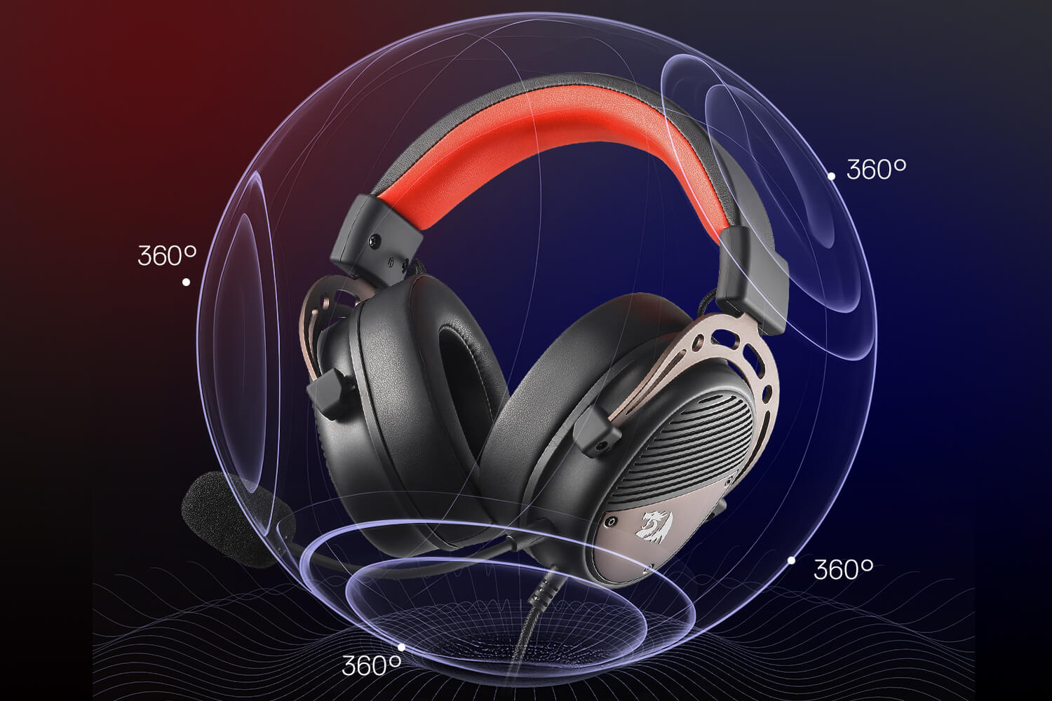 Redragon H730 USB Wired Gaming Headset