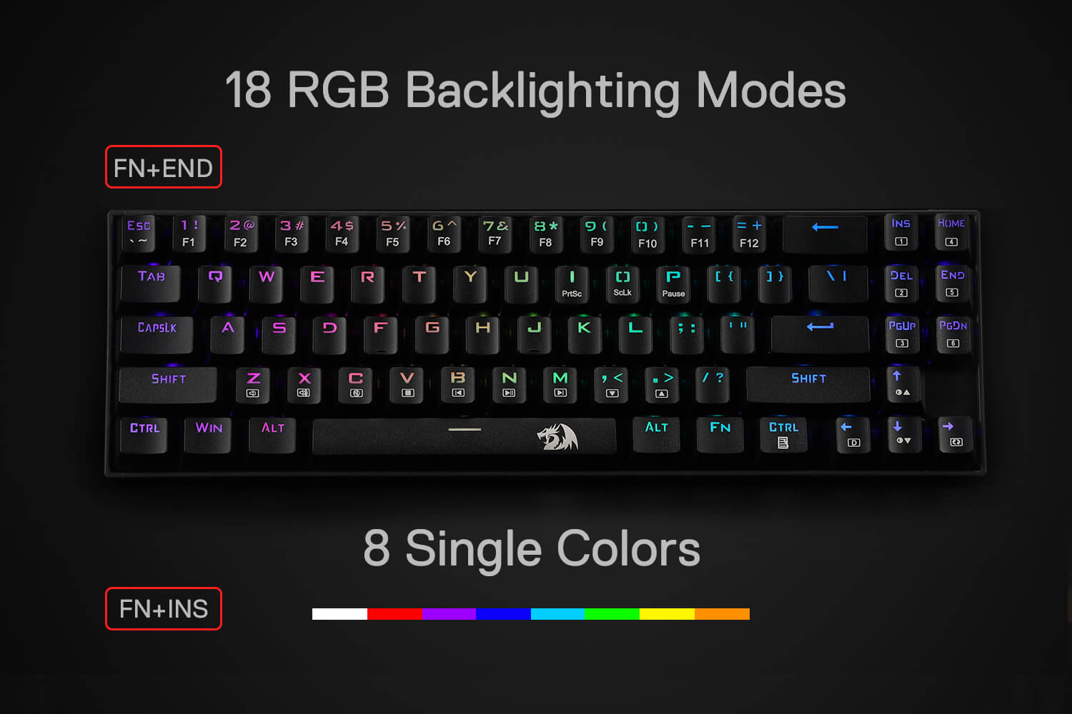 Wireless RGB keyboard