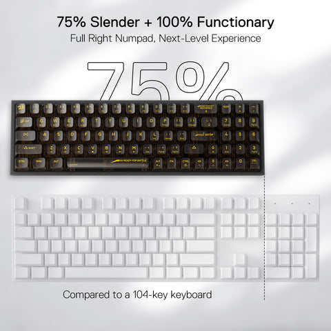 The Ultimate Guide to 75% Keyboards: Everything You Need to Know –  Redragonshop