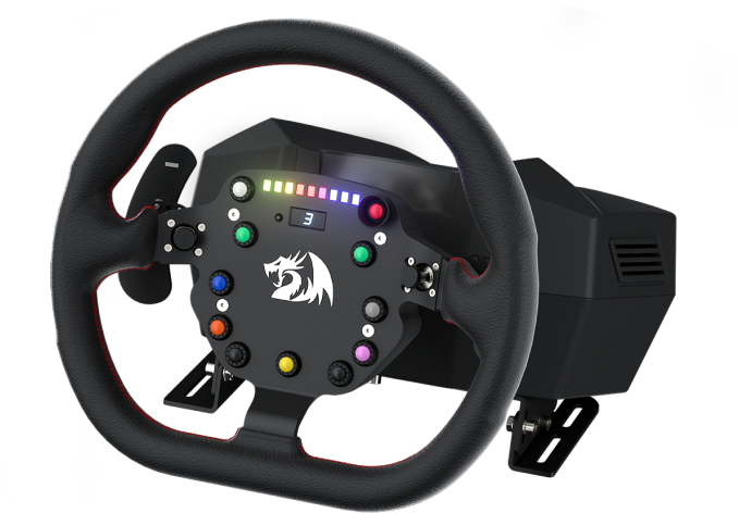 Redragon GT32 Racing Wheel and Pedals! : r/RedragonGaming