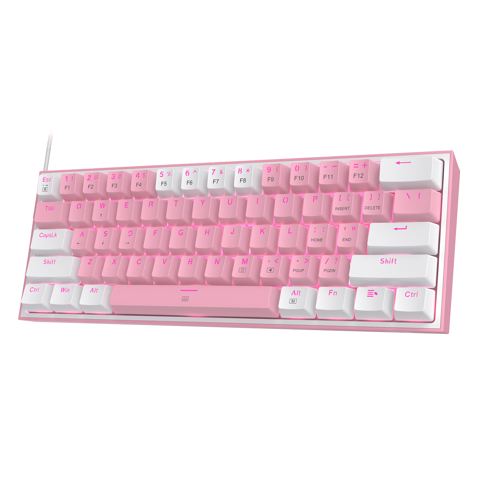 FIZZ K617 60 Pink Mechanical Gaming keyboard – Redragonshop