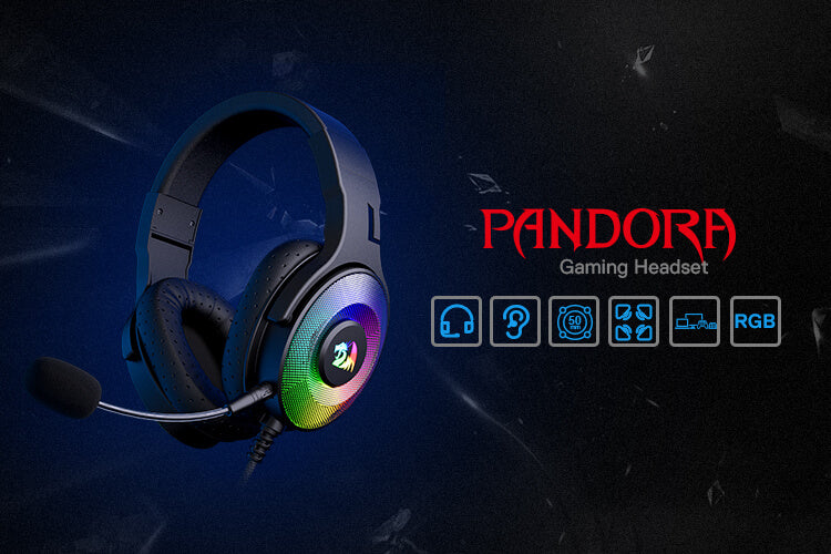 Redragon H350 Pandora RGB Gaming Headset