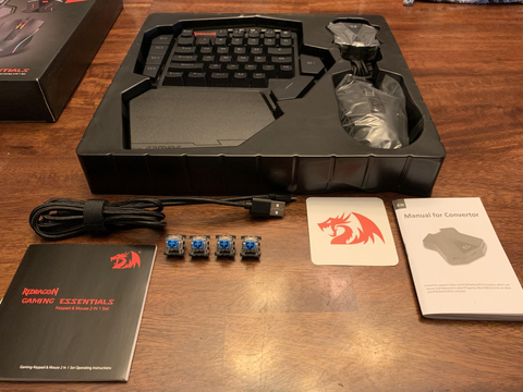 Review: Redragon K585-bb (Keyboard, Mouse, & Adapter) Combo For Xbox O –  Redragonshop