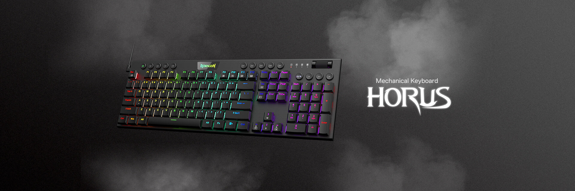 Redragon K619 Horus RGB Mechanical Keyboard