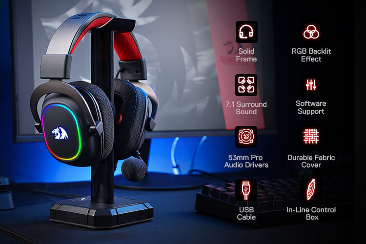 Redragon rgb headphone