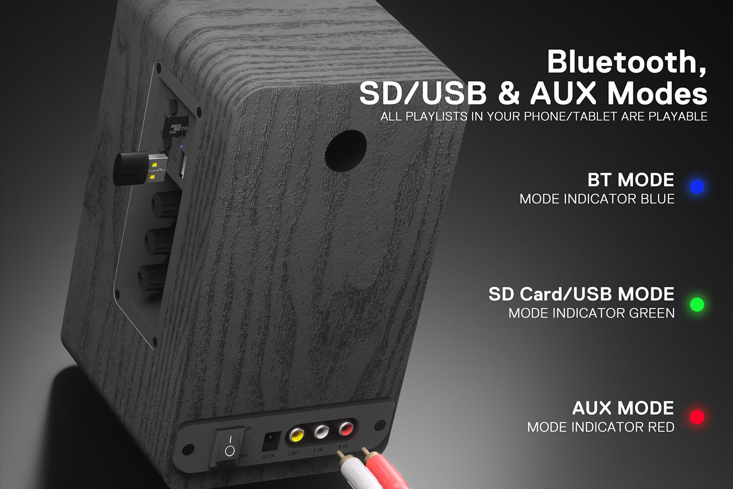 bluetooth bookshelf speaker