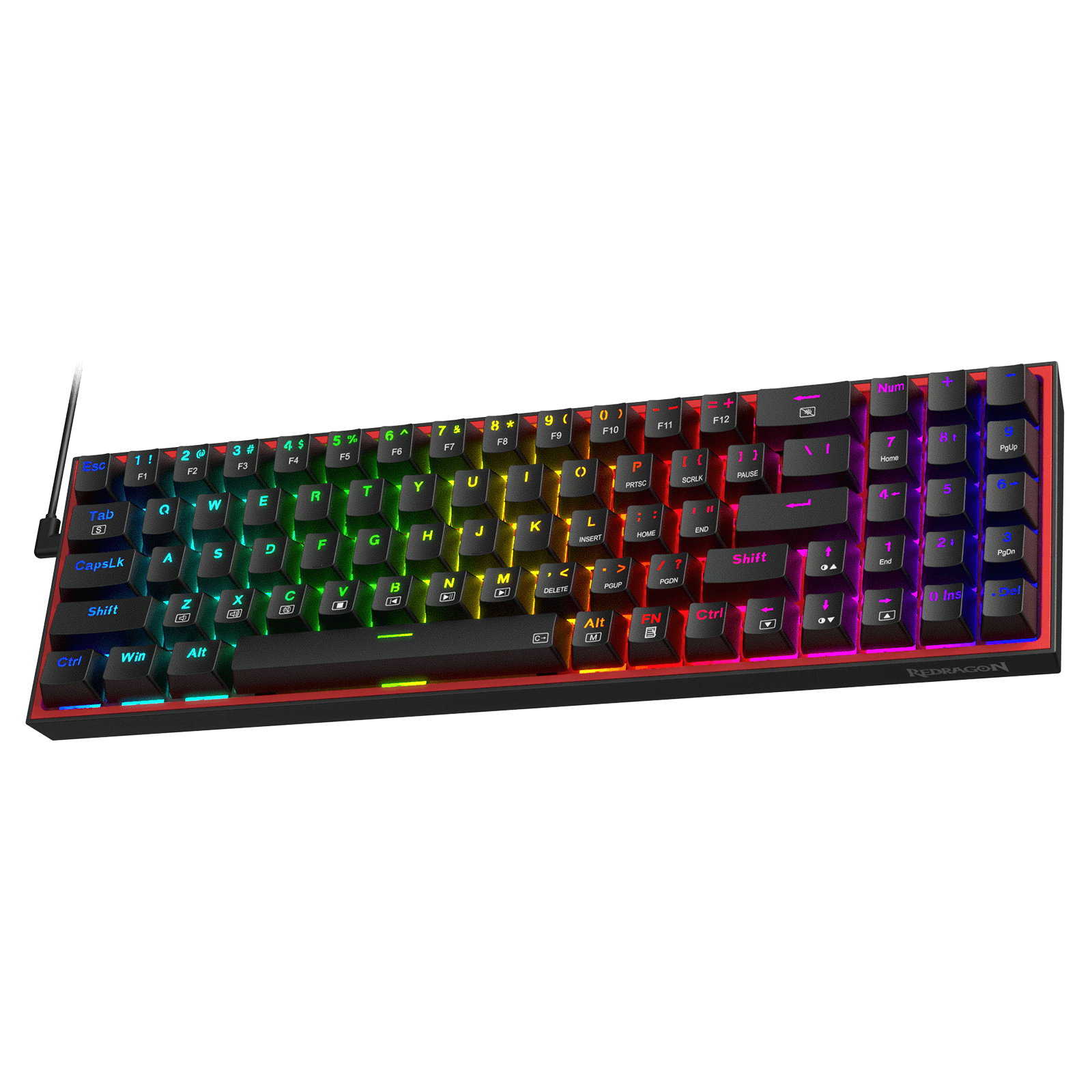Optimistisch Raffinaderij vreugde Redragon POLLUX K628 75% Hot-Swappable RGB Gaming Keyboard – Redragonshop