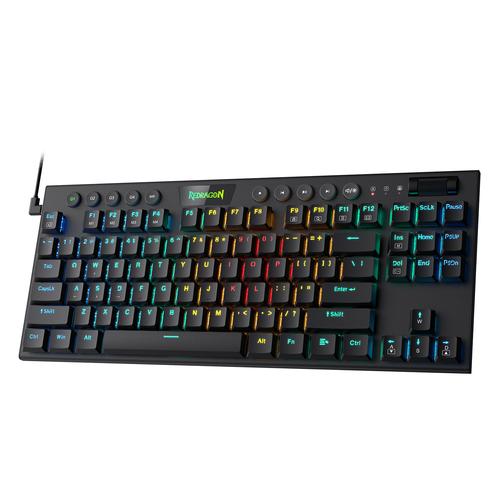 HORUS K622 Wired TKL Low Profile Keyboard