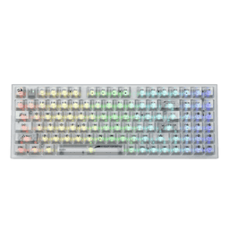 IRELIA K658 PRO 90% Full-Transparent Keyboard as variant: White