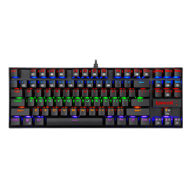 redragon kumara k552 rgb led backlit mechanical gaming keyboard