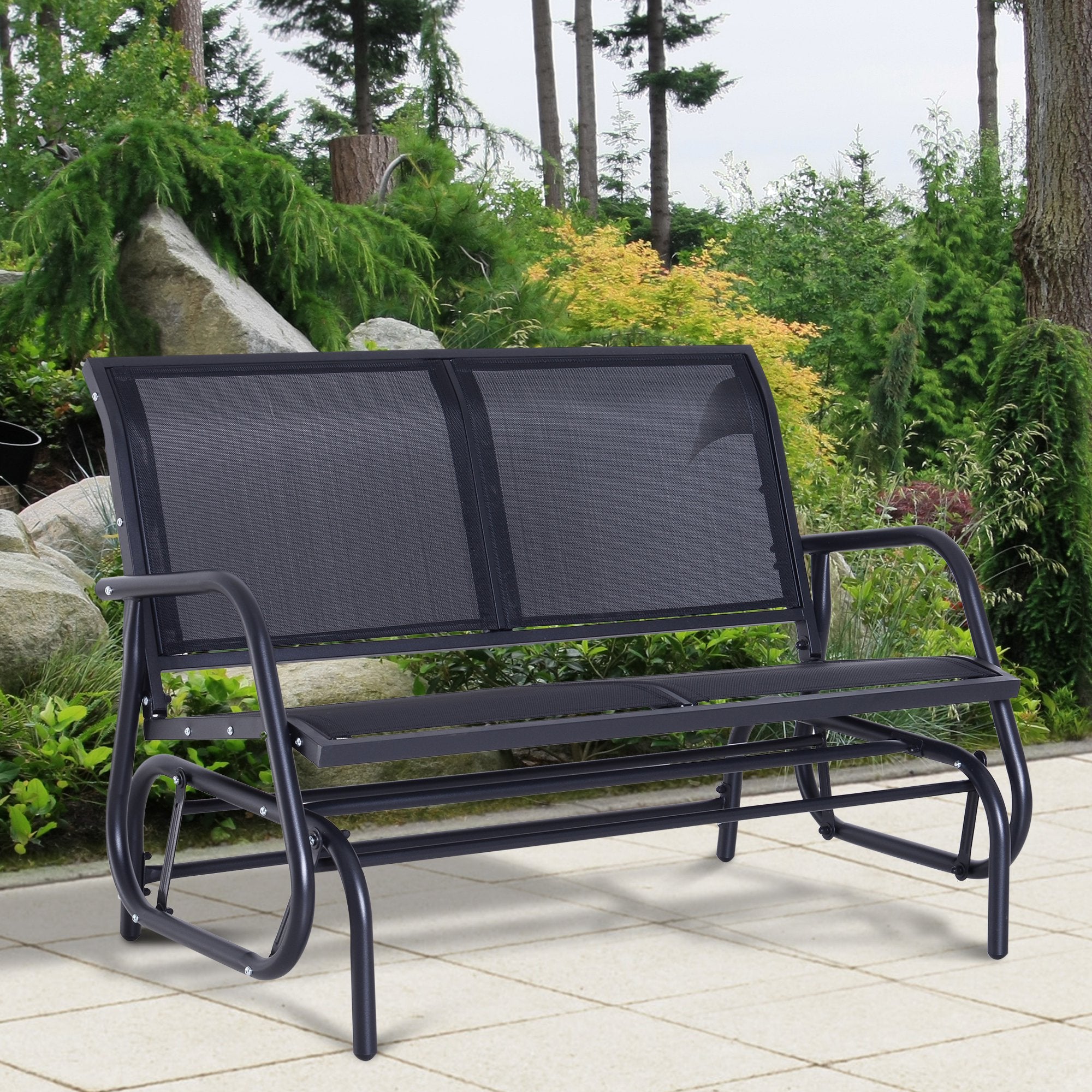 heavy duty outdoor glider rocker