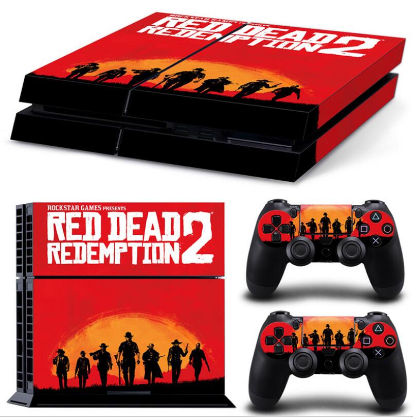 Red Dead: Redemption II PS4 Skin Console & Controller Decal f – Authentics