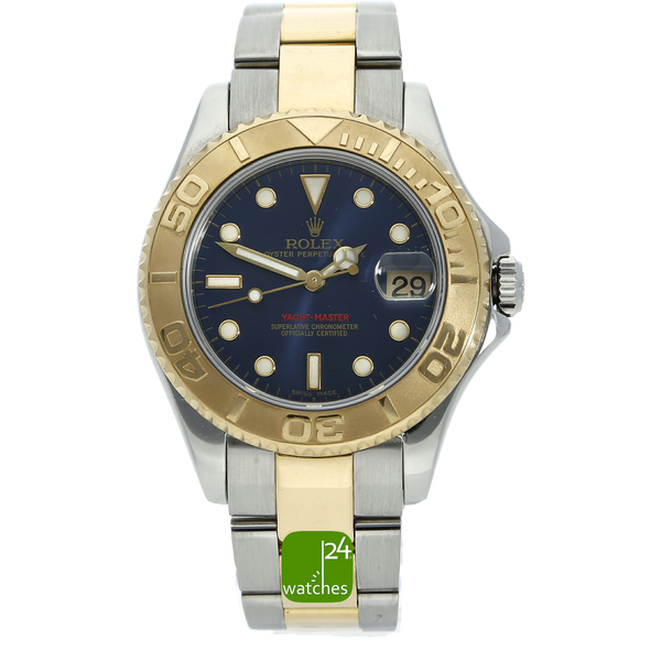 yachtmaster stahl gold