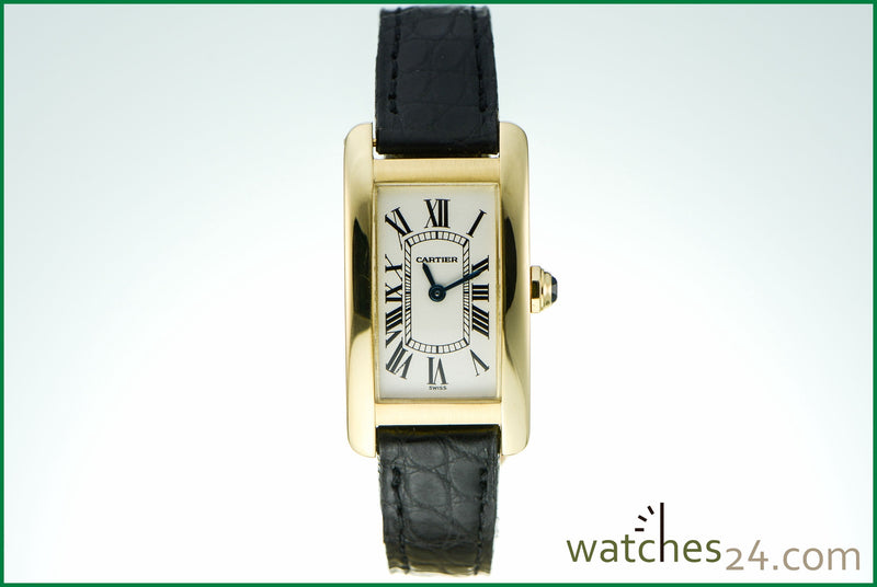 cartier tank gold damen