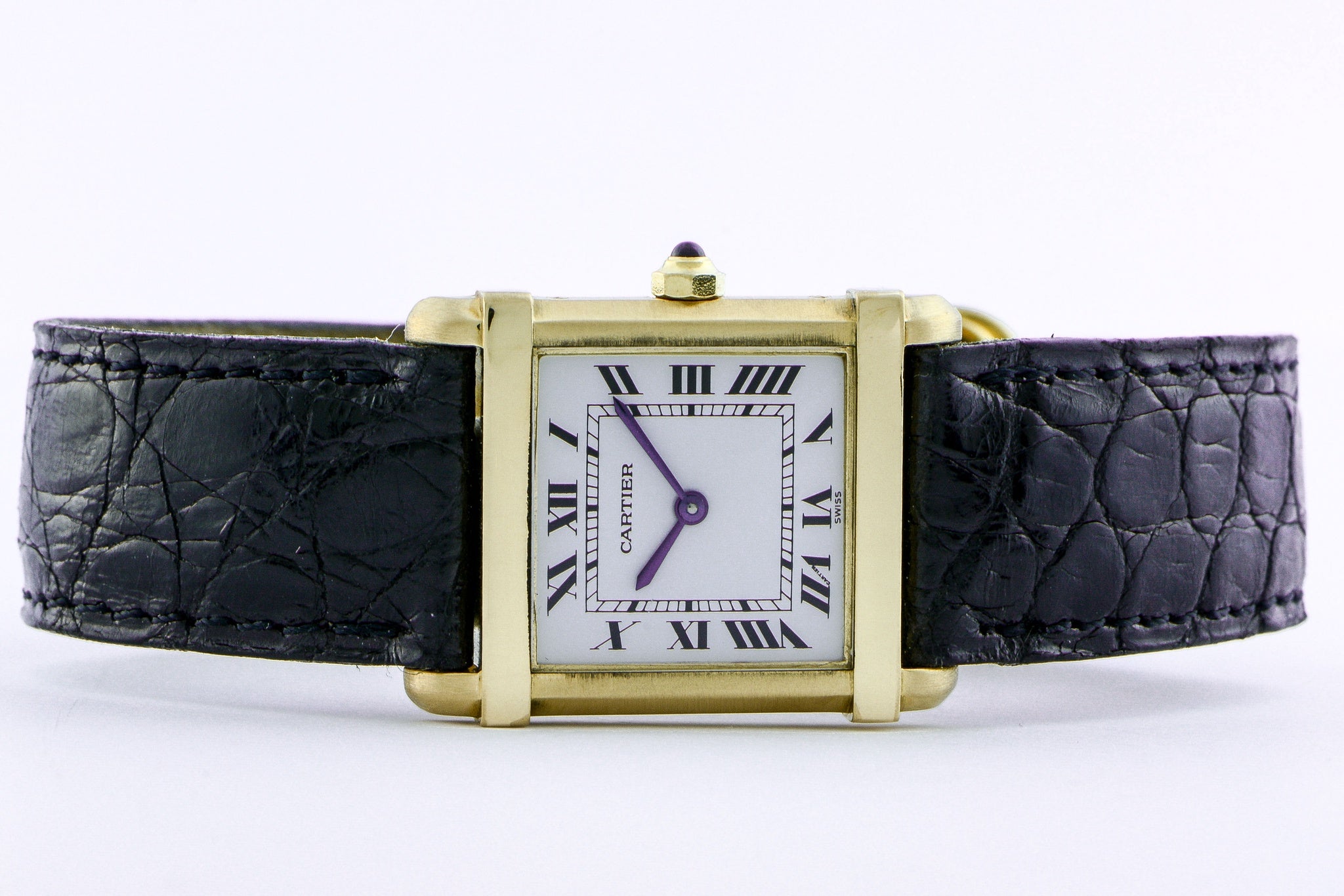 cartier tank gold damenuhr