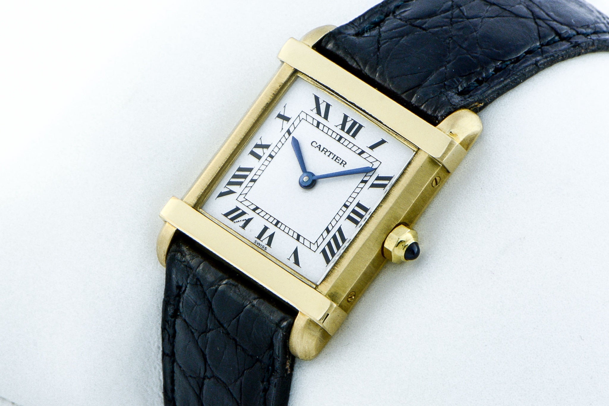 cartier tank gold damenuhr