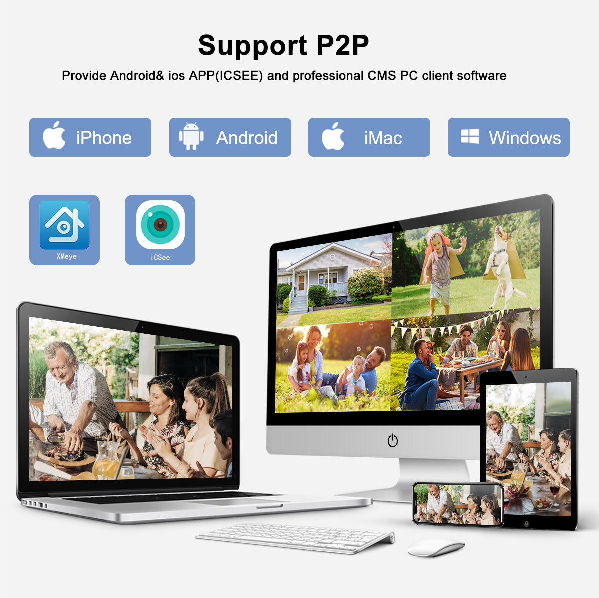 Support P2P App Access