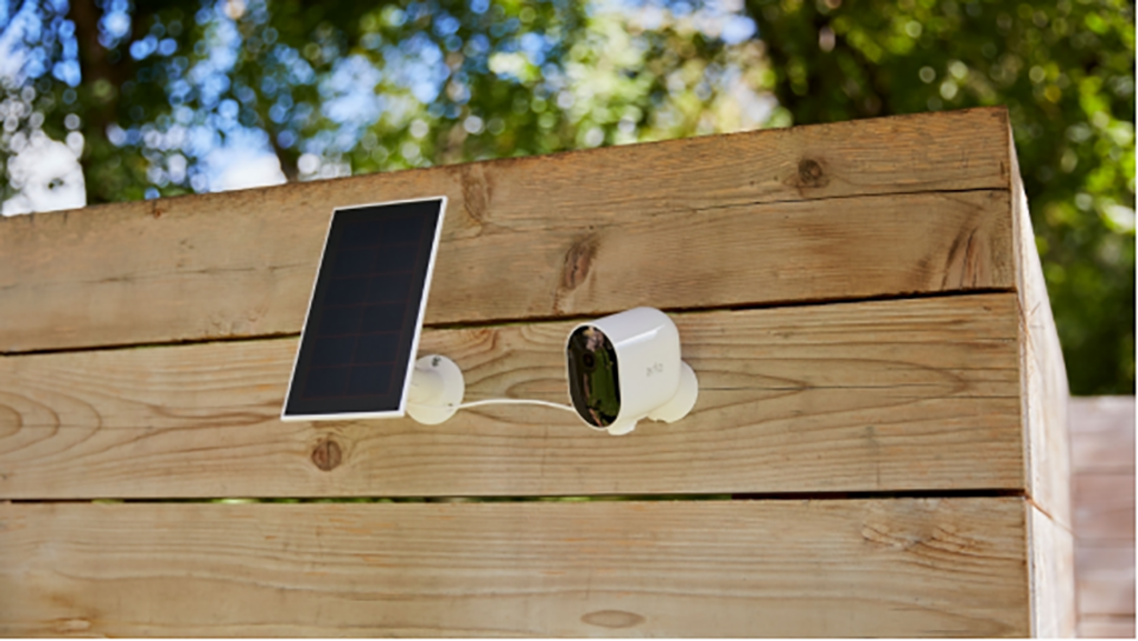 solar-powered camera