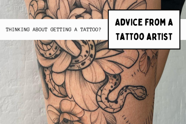 Tattoo advice by lu loram martin, top large blackwork floral tattoo specialist, and illustrator, based in toronto, canada, best