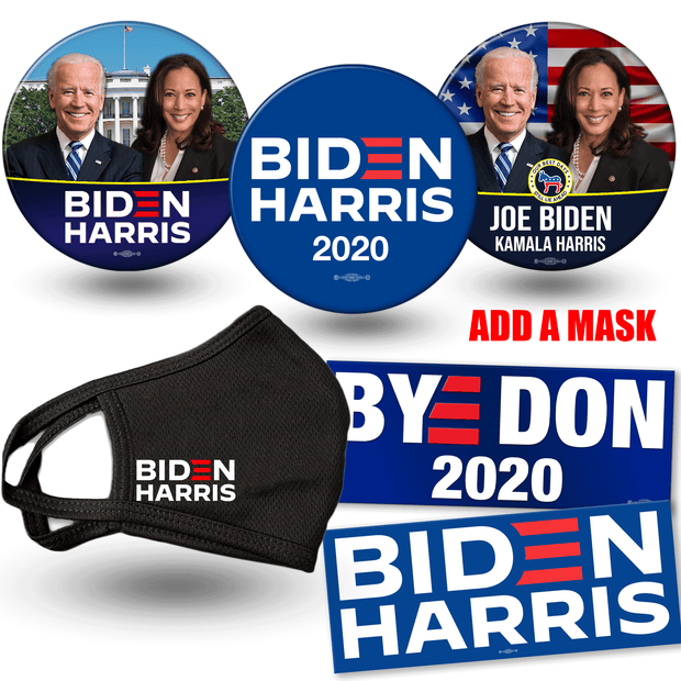 Joe Biden 2020 Campaign Pinback Button / JB-305