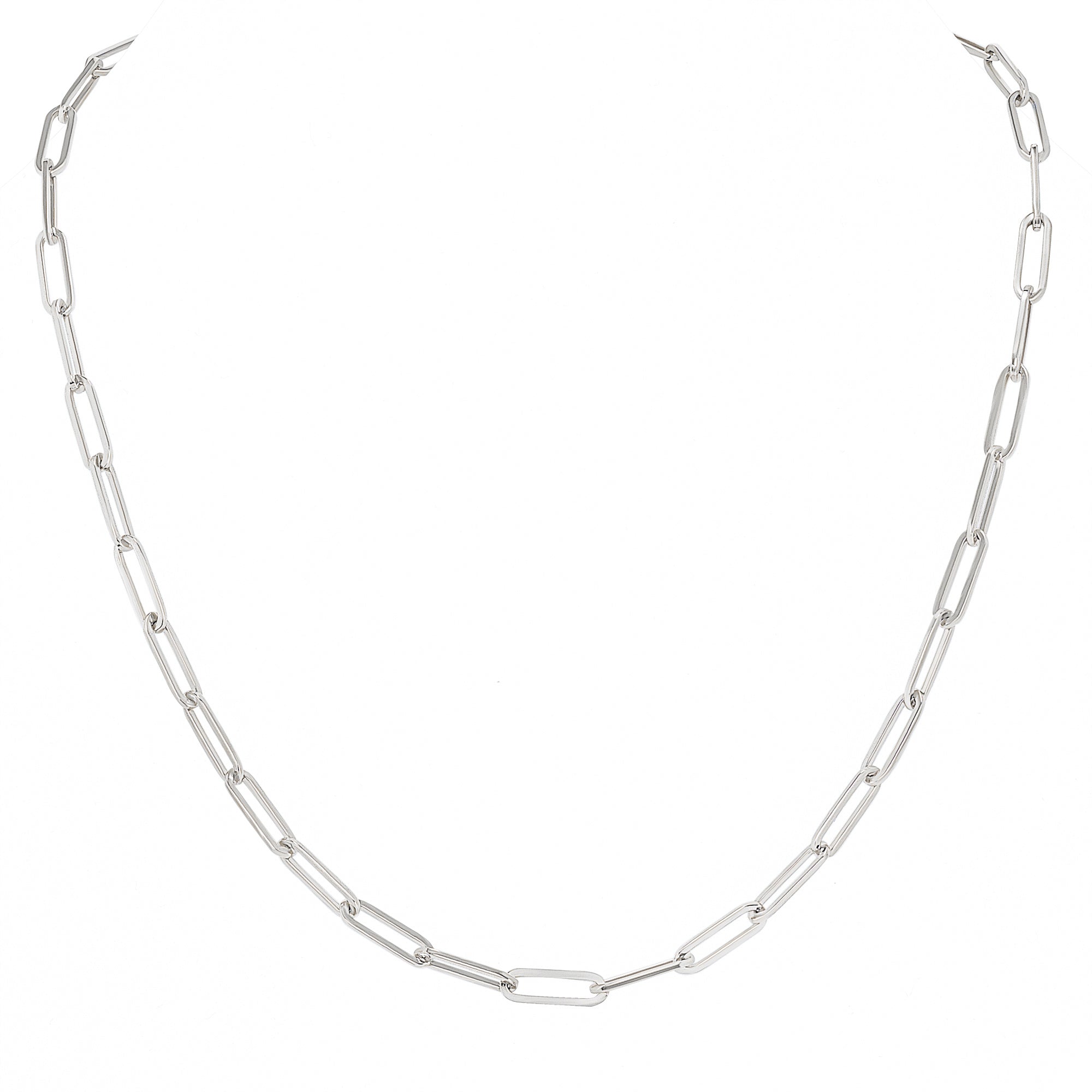 Paperclip Chain Necklace 14k Gold 4.5MM width – TousiAttar Jewelers