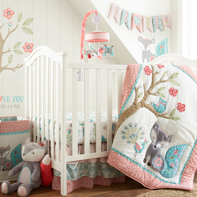 levtex baby girl bedding