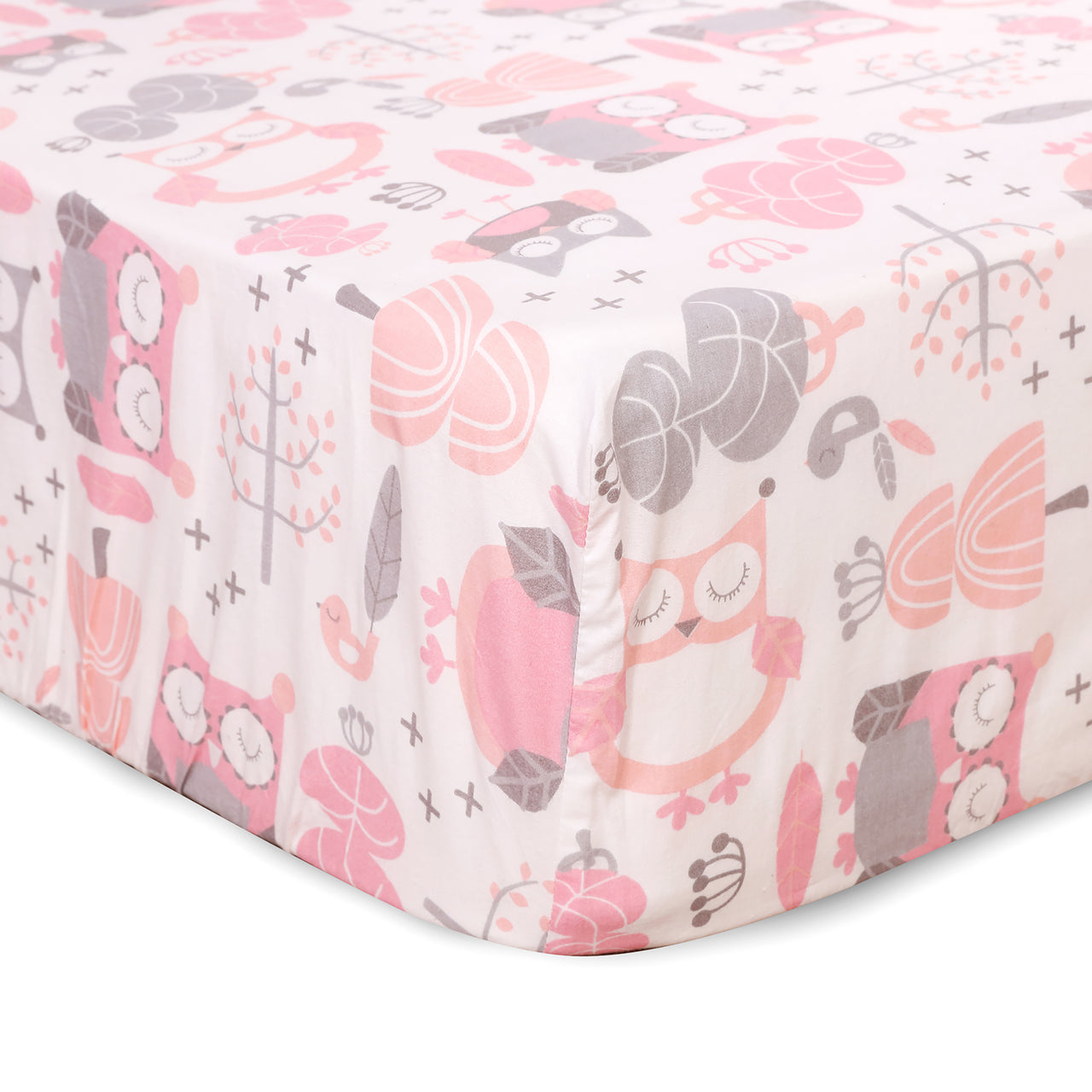 levtex baby night owl pink